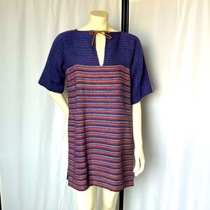 Tai Designs wool and leather tunic